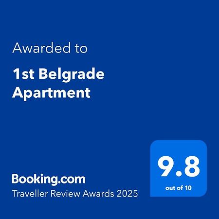 1St Belgrade Apartment Belgrado Exterior foto